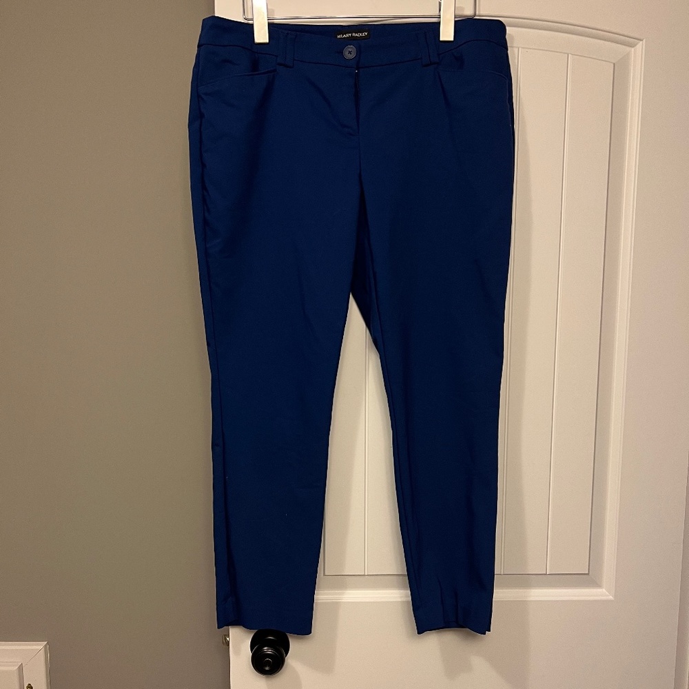 Hilary Radley cobalt blue pants